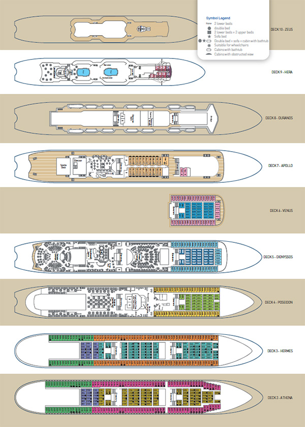 MS Louis-Olympia Cruises by Holland America - Globus